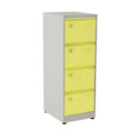 Arquivo de Aço com 04 Gavetas Pasta Suspensa Patins