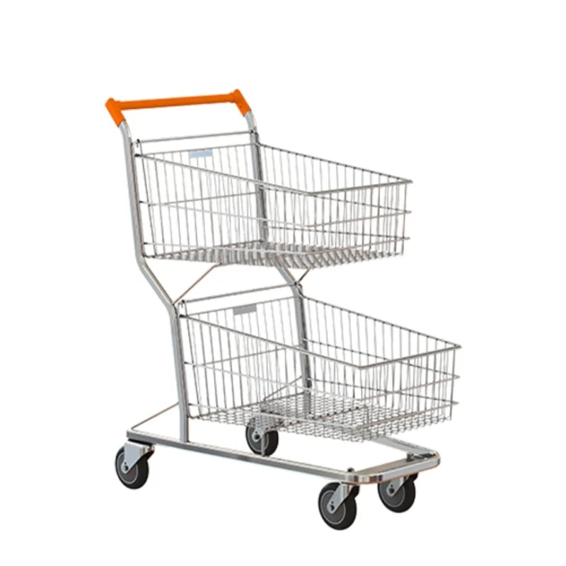 Carrinho de Compras 130 L Duplo
