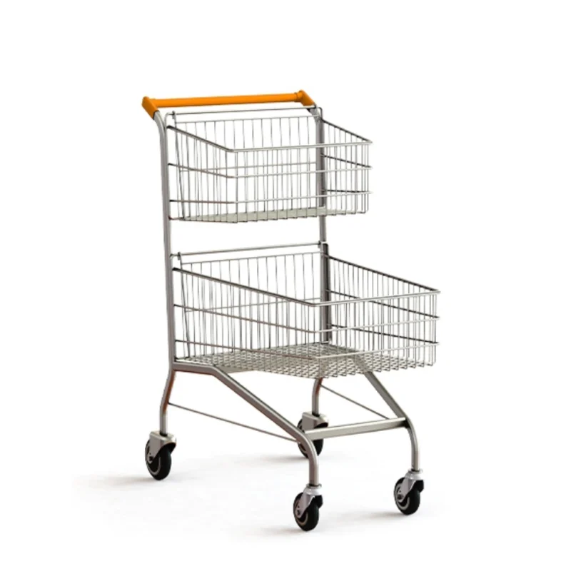 Carrinho Ergonômico 100 L Duplo