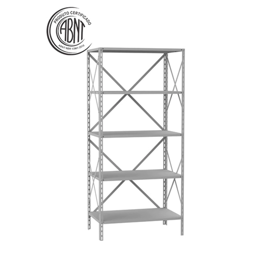 estante-l3-com-5-bandejas-abnt Estante L3 com 5 Bandejas (ABNT)