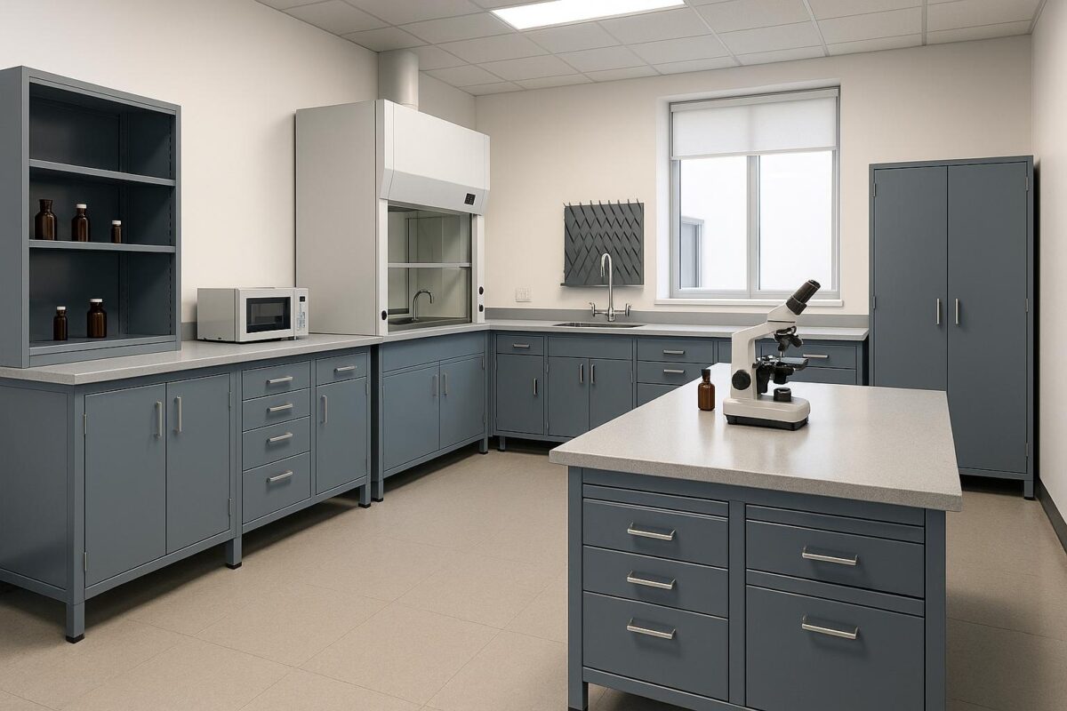 Móveis de Aço para Laboratório