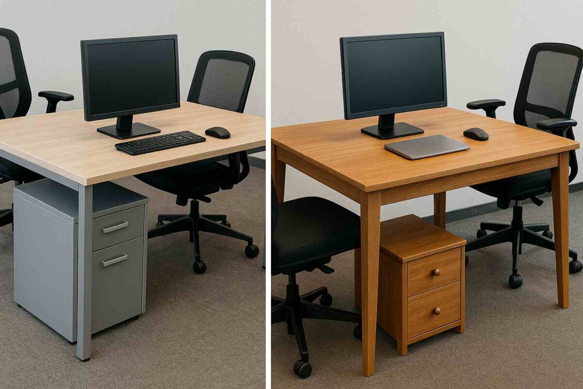 Comparativo: Móveis de Aço vs Madeira